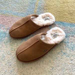 UGG Fur Lined Scuff Slipper